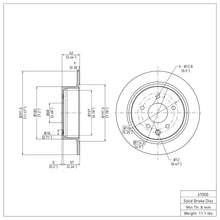 Load image into Gallery viewer, DFC DFC 02-25 Nissan Altima Rear Brake Rotor