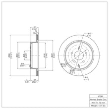 Load image into Gallery viewer, DFC DFC 03-24 Infiniti FX37 Rear Brake Rotor