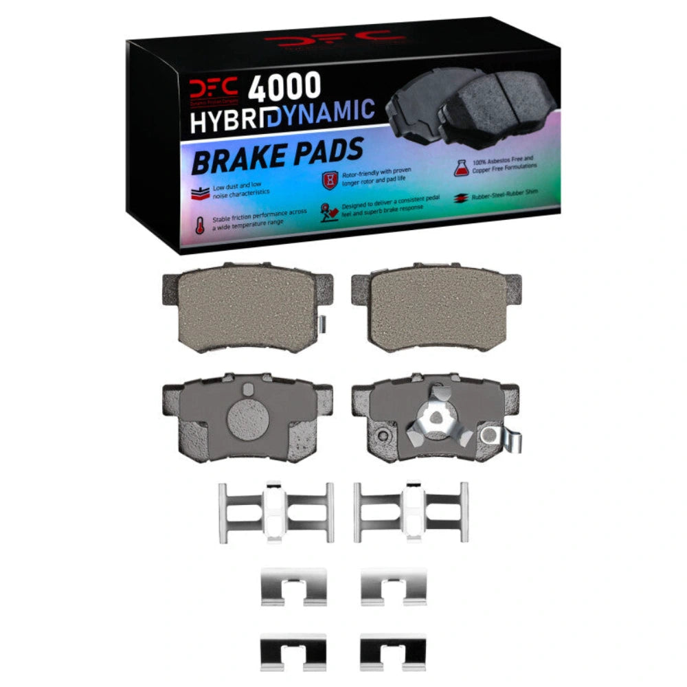 DFC 05-18 Acura RDX Rear 4000 HybriDynamic Brake Pads and Hardware Kit - DFC 4000-1086-01