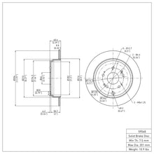 Load image into Gallery viewer, DFC DFC 05-18 Acura RDX Rear Brake Rotor