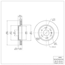 Load image into Gallery viewer, DFC DFC 05-20 Cadillac Escalade EXT Front Brake Rotor