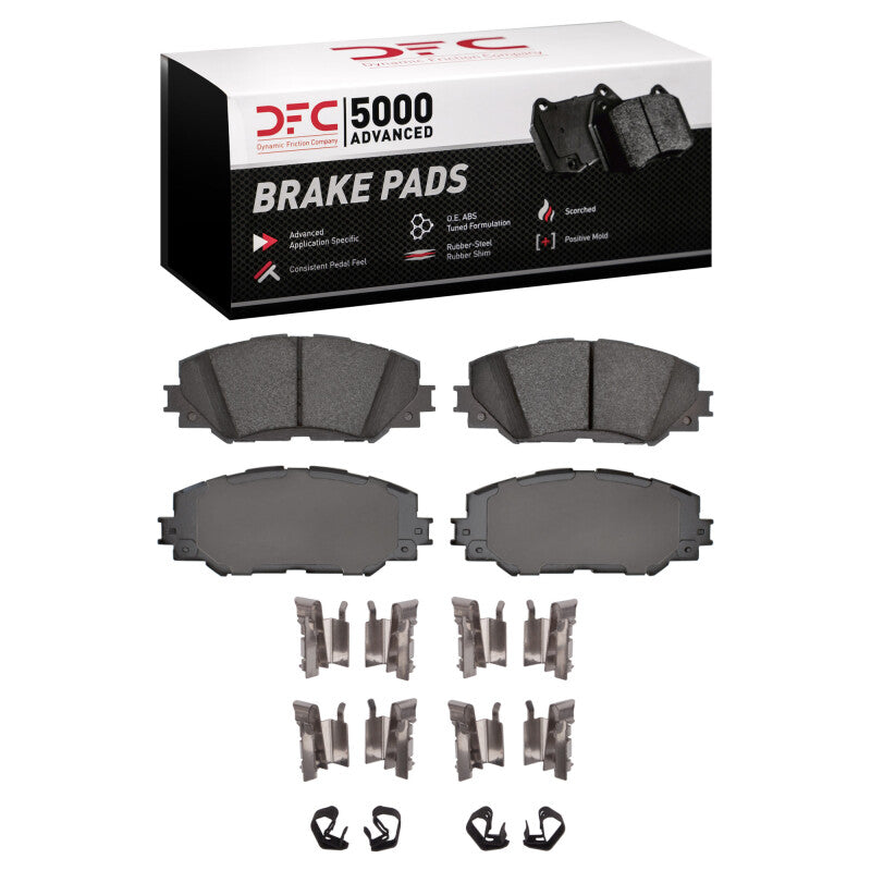 DFC DFC 06-19 Lexus HS250H Front 5000 Advanced Ceramic Brake Pads and Hardware Kit