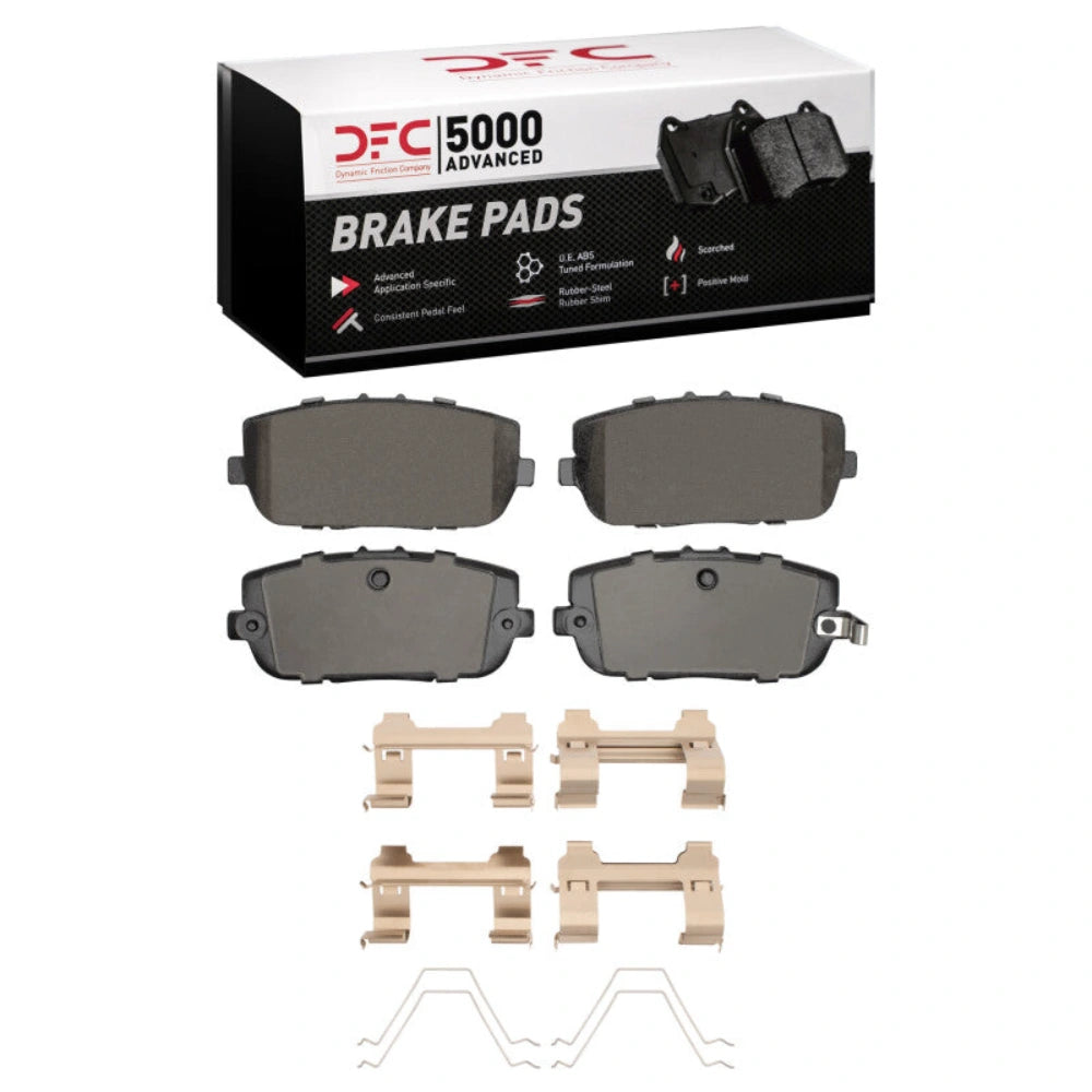DFC DFC 06-25 Mazda MX-5 Miata Rear 5000 Advanced Ceramic Brake Pads and Hardware Kit