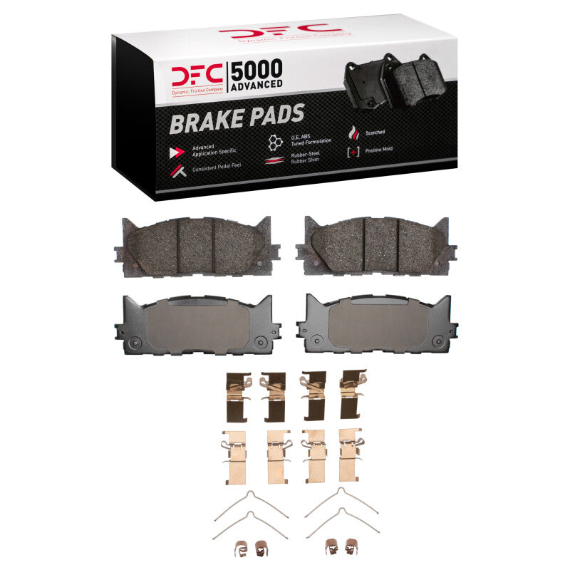 DFC DFC 07-18 Lexus ES350 Front 5000 Advanced Ceramic Brake Pads and Hardware Kit