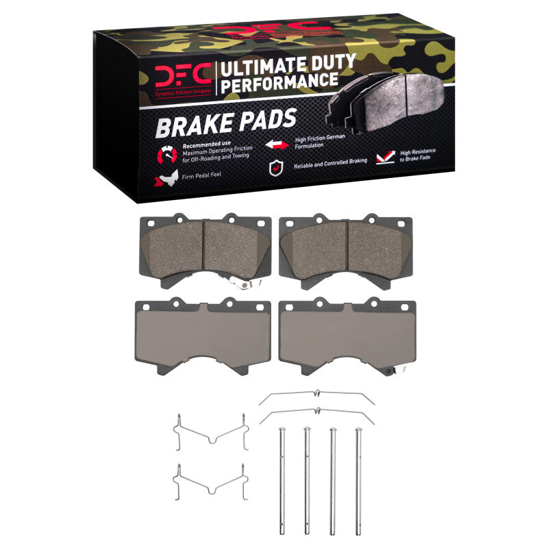 DFC DFC 07-22 Lexus LX570 Front Ultimate Duty Performance Brake Pads and Hardware Kit