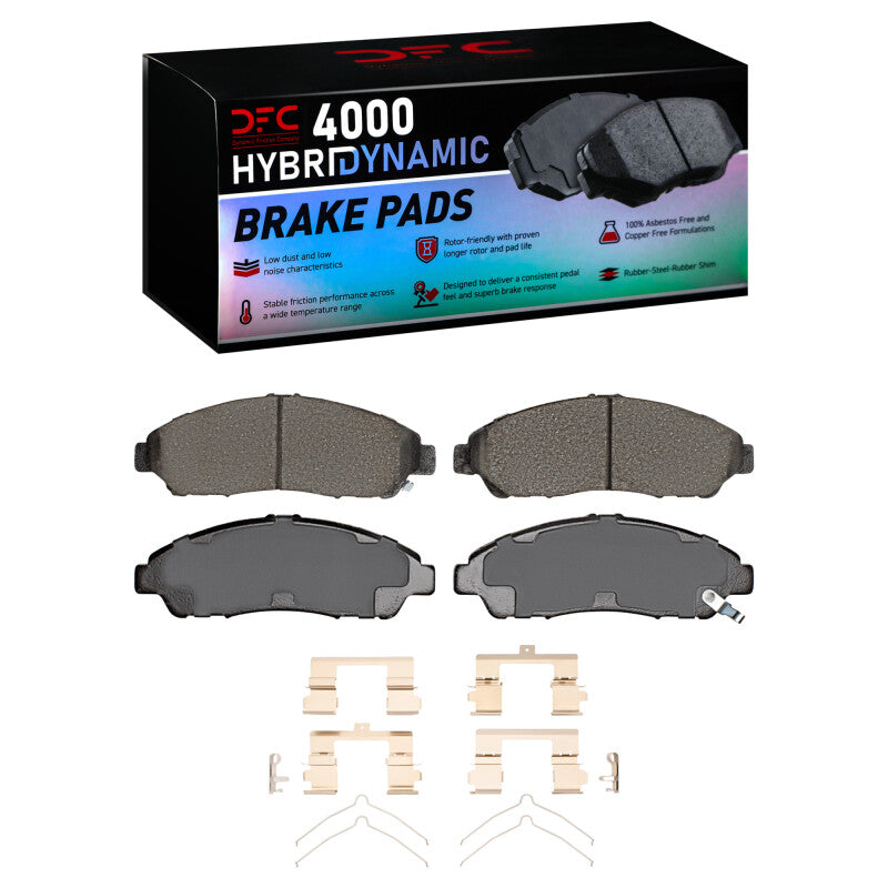 DFC DFC 07-25 Acura RLX Front 4000 HybriDynamic Brake Pads and Hardware Kit