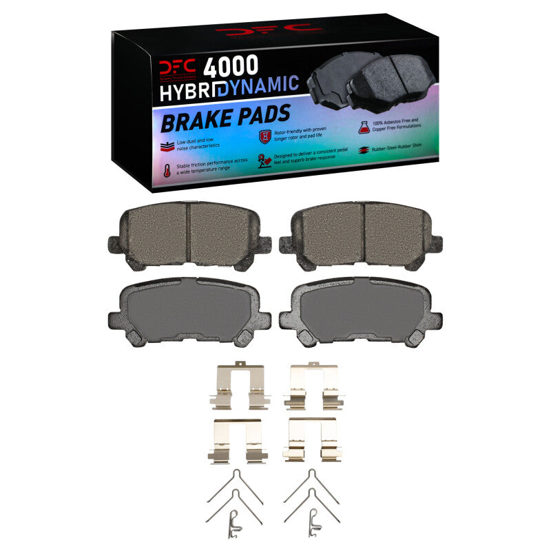 DFC DFC 07-25 Acura ZDX Rear 4000 HybriDynamic Brake Pads and Hardware Kit