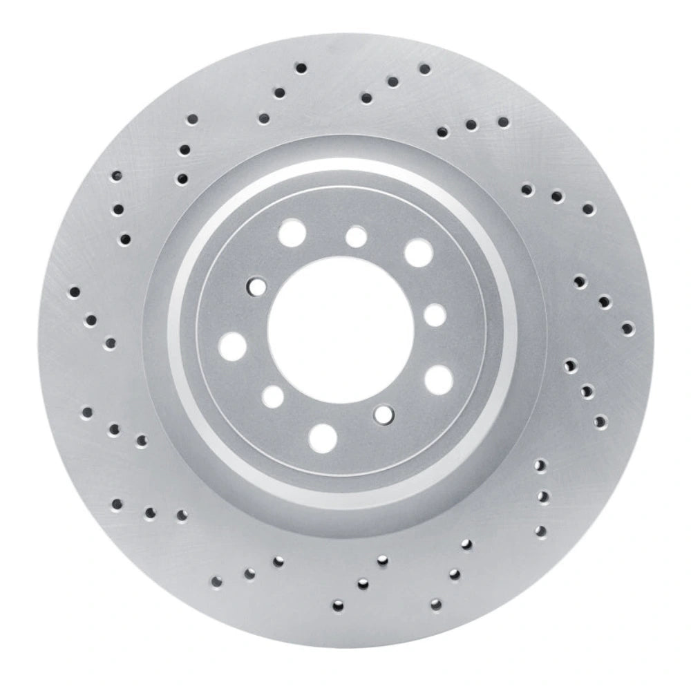 DFC DFC 08-13 BMW 1 Series M Left Front Drilled GeoSPEC Coated Rotor