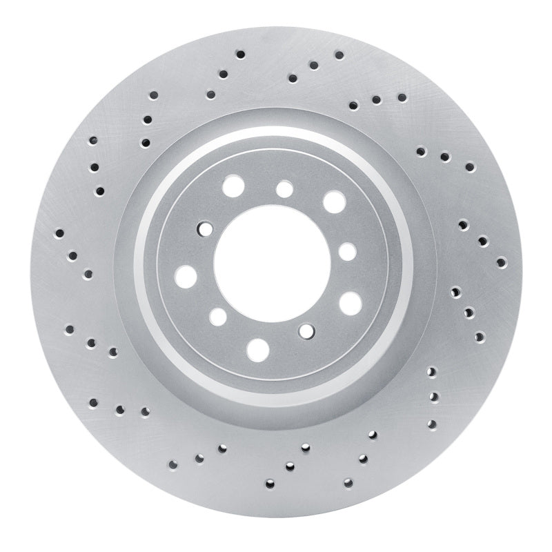 DFC DFC 08-13 BMW 1 Series M Left Front Drilled GeoSPEC Coated Rotor