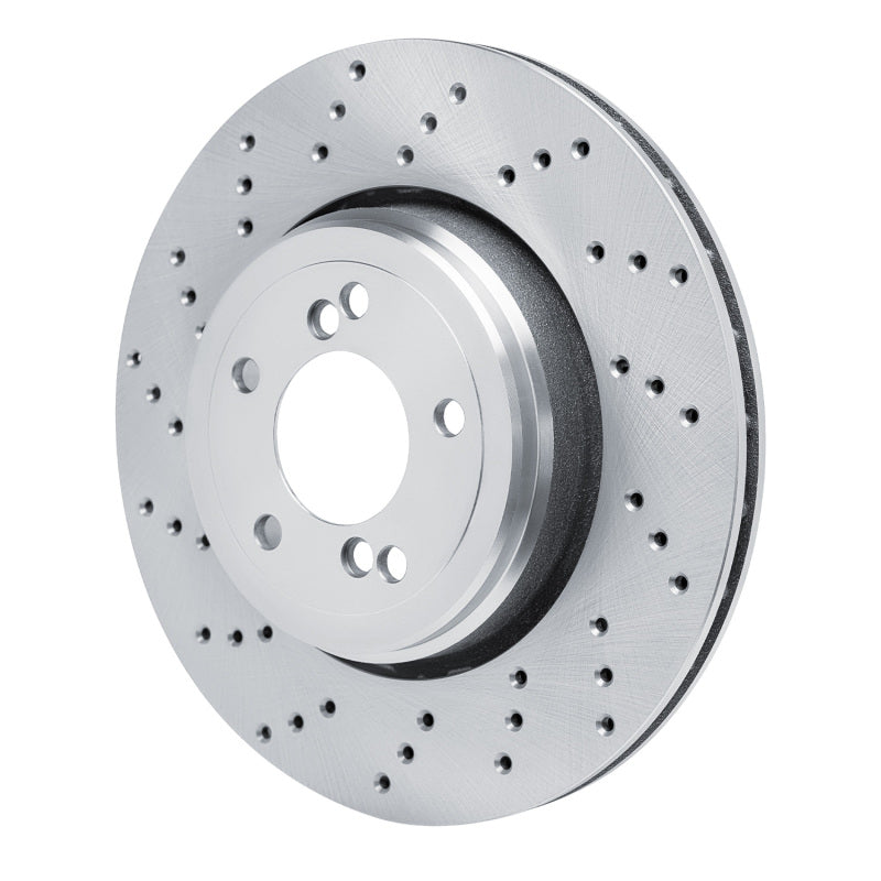 DFC DFC 08-13 BMW M3 Left Rear Drilled Brake Rotor