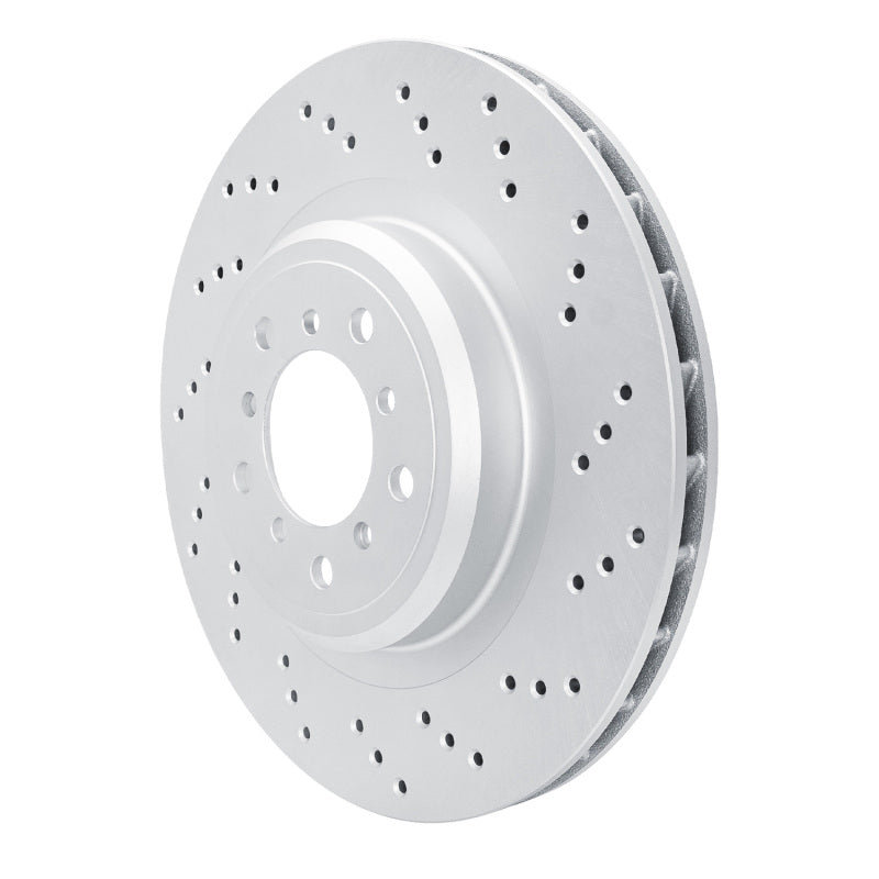 DFC DFC 08-13 BMW M3 Right Front Drilled GeoSPEC Coated Rotor