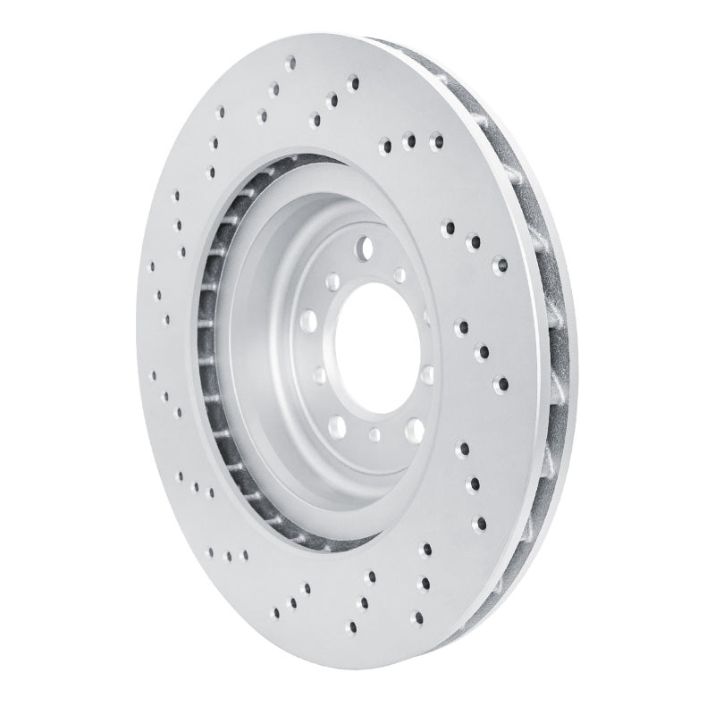 DFC DFC 08-13 BMW M3 Right Front Drilled GeoSPEC Coated Rotor