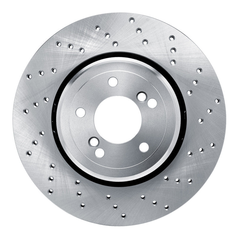 DFC DFC 08-13 BMW M3 Right Rear Drilled Brake Rotor