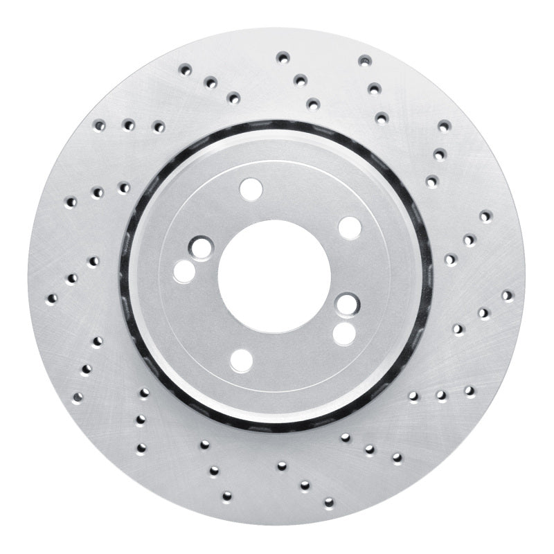 DFC DFC 08-13 BMW M3 Right Rear Drilled GeoSPEC Coated Rotor