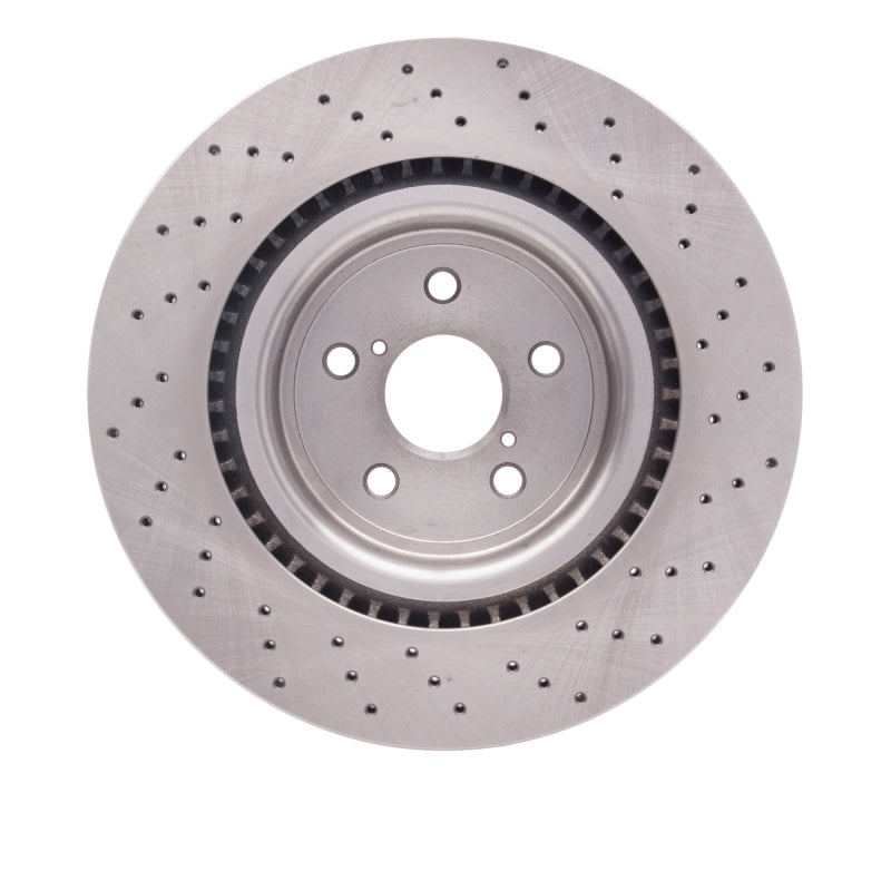 DFC DFC 08-14 Lexus IS F Front Drilled Brake Rotor