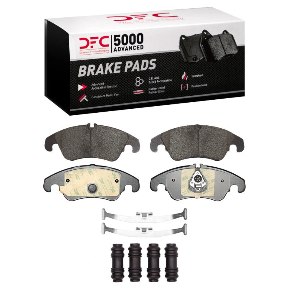 DFC DFC 09-16 Audi A4 / 10-14 Audi A5 Front 5000 Advanced Ceramic Brake Pads and Hardware Kit
