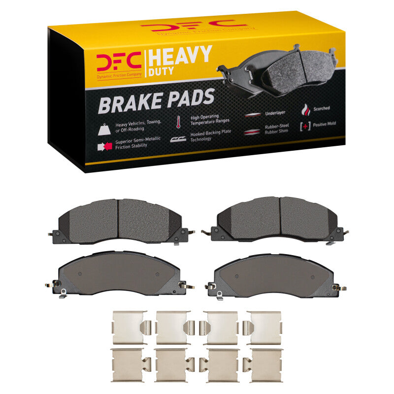 DFC DFC 09-18 Dodge Ram 3500 Front Heavy Duty Pads and Hardware Kit