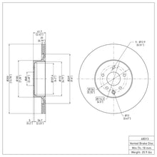 Load image into Gallery viewer, DFC DFC 09-20 Nissan 370Z Rear Brake Rotor
