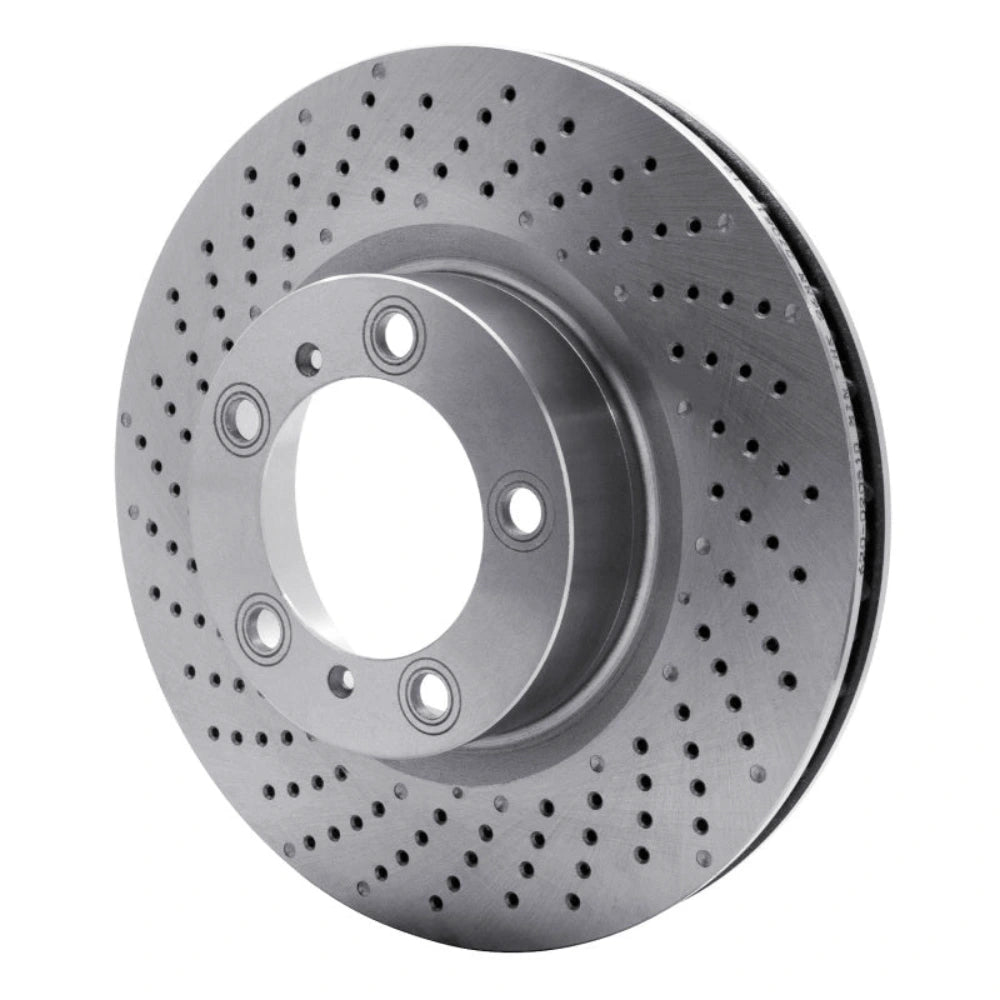 DFC DFC 09-23 Porsche 718 Boxster Left Front Drilled Brake Rotor
