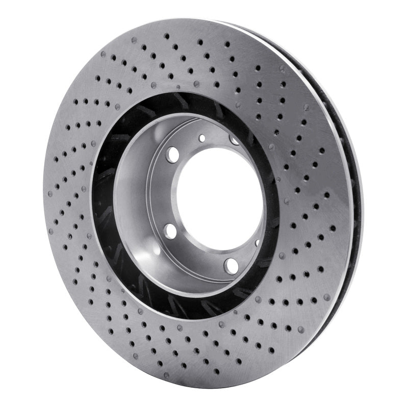 DFC DFC 09-23 Porsche 718 Boxster Left Front Drilled Brake Rotor