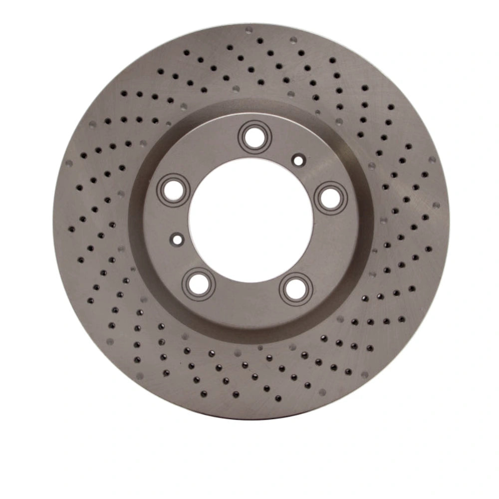 DFC DFC 09-23 Porsche 911 Right Front Drilled Brake Rotor