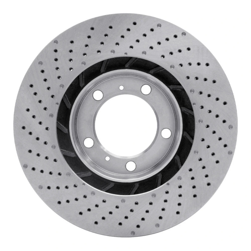 DFC DFC 09-23 Porsche 911 Right Front Drilled Brake Rotor