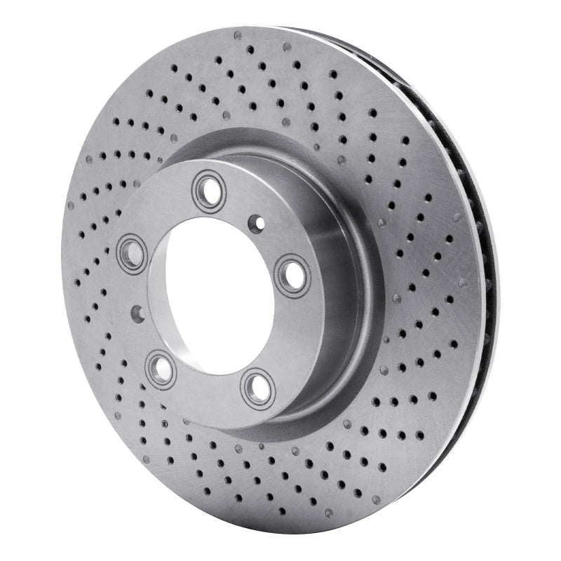 DFC DFC 09-23 Porsche 911 Right Front Drilled Brake Rotor