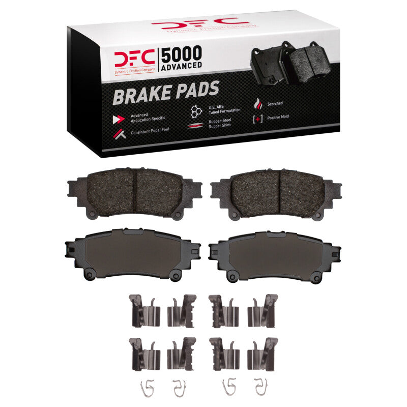 DFC DFC 10-20 Lexus RX350 Rear 5000 Advanced Ceramic Brake Pads and Hardware Kit