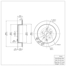 Load image into Gallery viewer, DFC DFC 10-20 Lexus RX450h Rear Brake Rotor