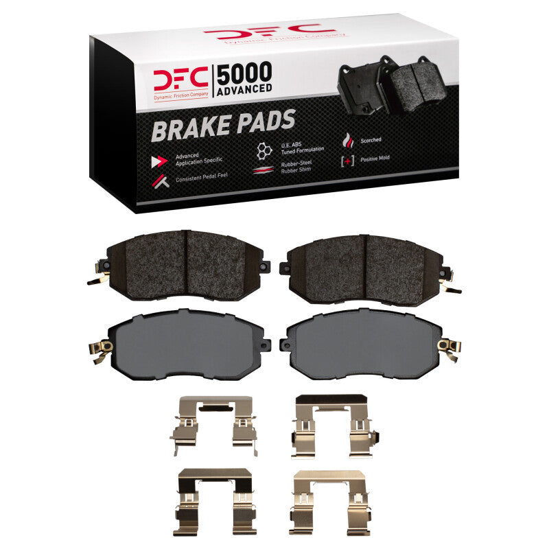 DFC DFC 10-20 Scion FR-S Front 5000 Advanced Ceramic Brake Pads and Hardware Kit