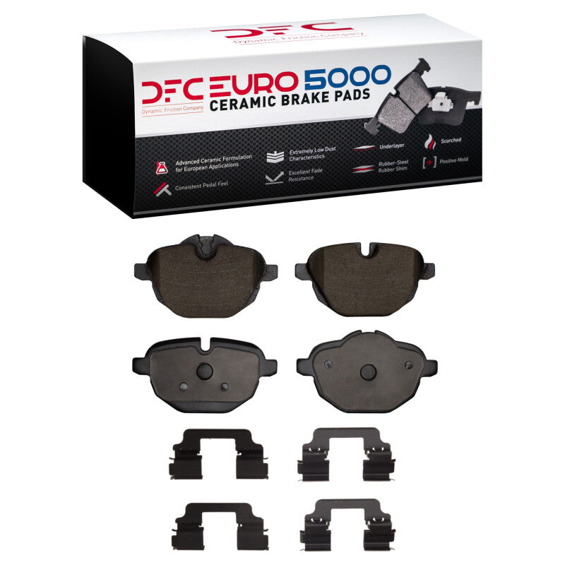 DFC DFC 11-25 BMW 528i Rear Euro 5000 Ceramic Brake Pads and Hardware Kit