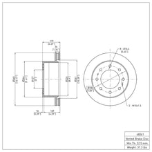 Load image into Gallery viewer, DFC DFC 11-25 Chevrolet Silverado 3500 HD Rear GeoSPEC Coated Rotor