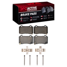 Load image into Gallery viewer, DFC Active Performance rear brake pads and hardware kit, product view