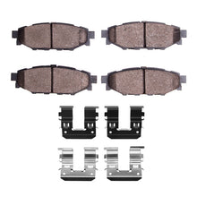 Load image into Gallery viewer, DFC Active Performance rear brake pads and hardware kit for Subaru applications