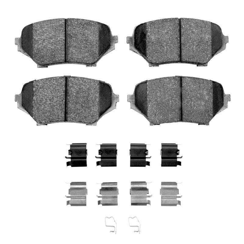 DFC Active Performance front brake pads and hardware kit for 2006 to 2015 Mazda MX-5 Miata applications