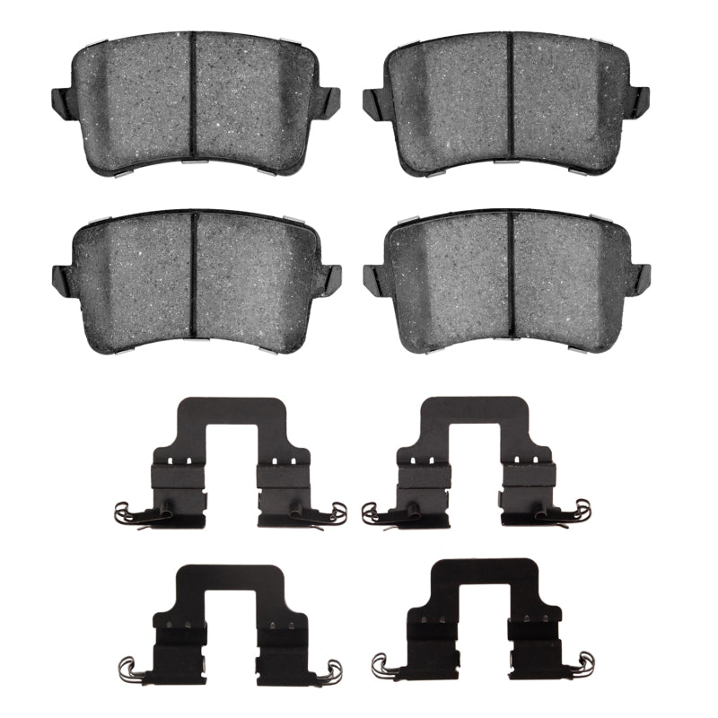 DFC Active Performance rear brake pads and hardware kit for Audi A4, A5, allroad and Q5 applications
