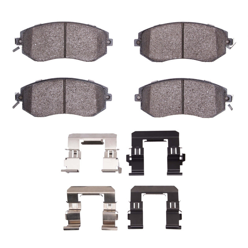 DFC 1115 1539 01 front Active Performance brake pads and hardware kit for Scion FR-S