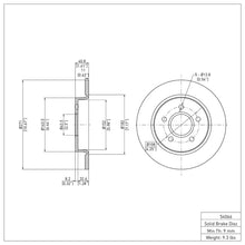Load image into Gallery viewer, DFC DFC 12-18 Ford Focus Rear GeoSPEC Coated Rotor