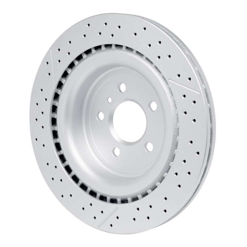 DFC DFC 12-19 Mercedes-Benz GLS63 AMG Rear Drilled GeoSPEC Coated Rotor and Slotted