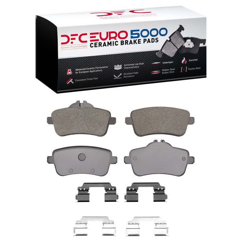 DFC DFC 12-20 Mercedes-Benz GLE400 Rear Euro 5000 Ceramic Brake Pads and Hardware Kit