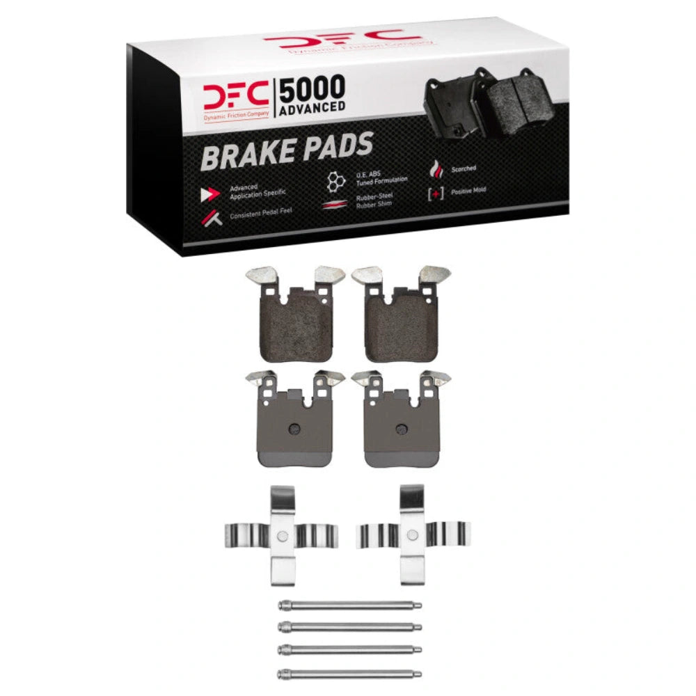 DFC DFC 12-21 BMW M3 Rear 5000 Advanced Low Metallic Brake Pads and Hardware Kit