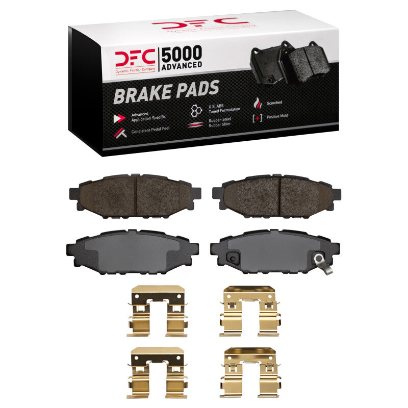 DFC DFC 12-21 Subaru WRX Rear 5000 Advanced Ceramic Brake Pads and Hardware Kit