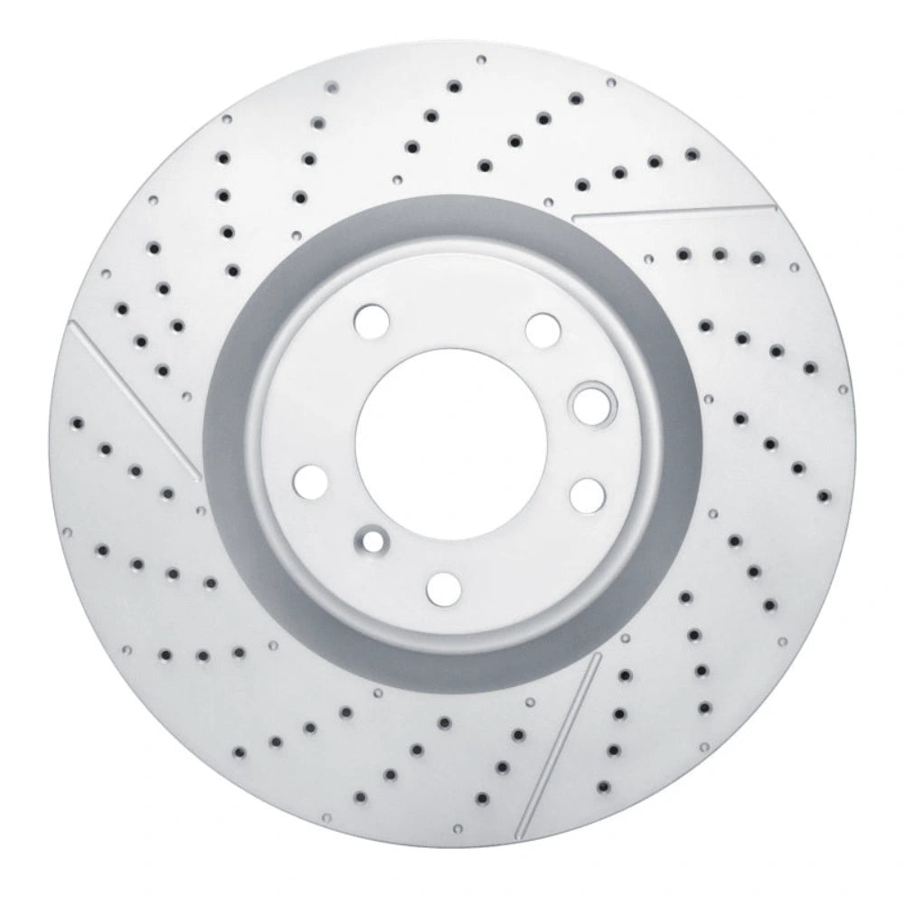 DFC DFC 13-18 Mercedes-Benz G63 AMG Front Drilled GeoSPEC Coated Rotor and Slotted