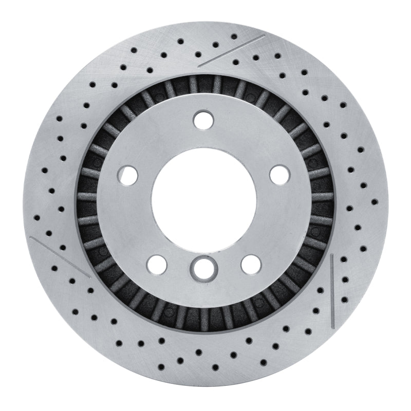 DFC DFC 13-18 Mercedes-Benz G63 AMG Rear Drilled and Slotted Brake Rotor