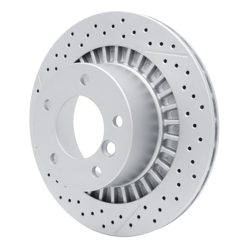 DFC DFC 13-18 Mercedes-Benz G65 AMG Rear Drilled GeoSPEC Coated Rotor and Slotted