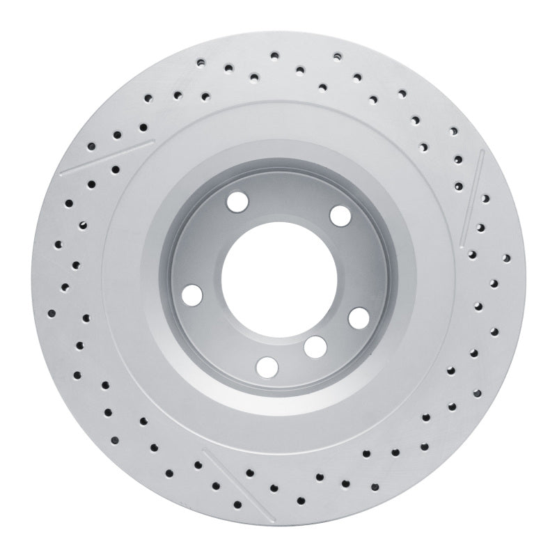 DFC DFC 13-18 Mercedes-Benz G65 AMG Rear Drilled GeoSPEC Coated Rotor and Slotted