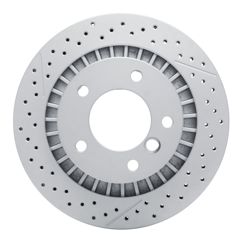 DFC DFC 13-18 Mercedes-Benz G65 AMG Rear Drilled GeoSPEC Coated Rotor and Slotted