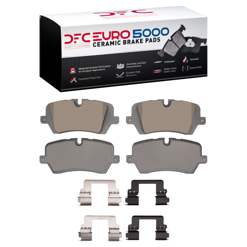 DFC DFC 13-25 Land Rover Discovery Rear Euro 5000 Ceramic Brake Pads and Hardware Kit