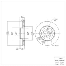 Load image into Gallery viewer, DFC 13-25 Subaru BRZ Front Brake Rotor - DFC 600-13034