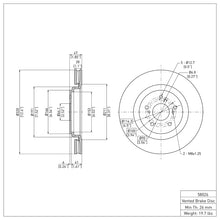 Load image into Gallery viewer, DFC DFC 14-20 Acura MDX Front Brake Rotor